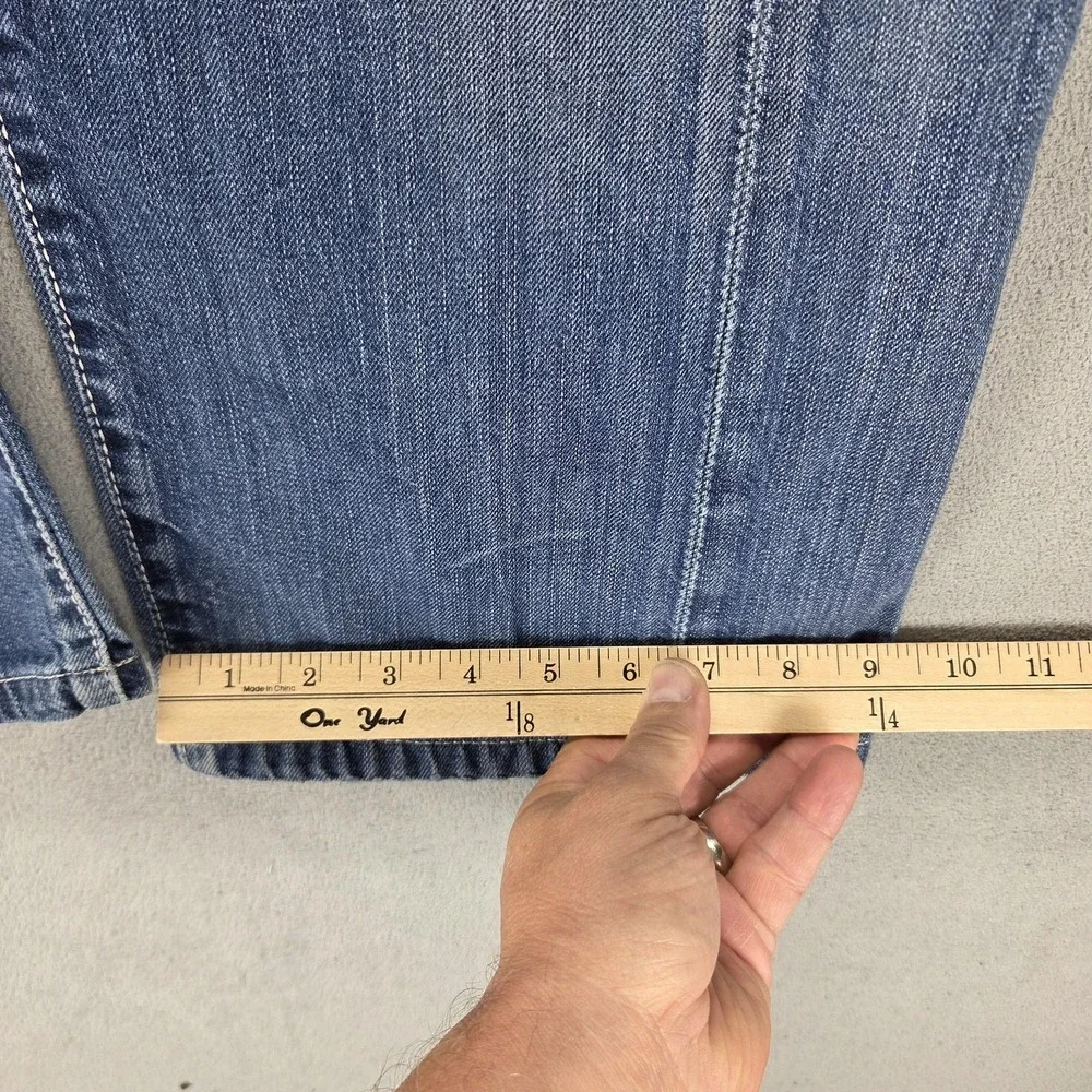 Vintage Levis Engineered Jeans Mens Blue Twisted Red Wire Button Fly Fits 32x28